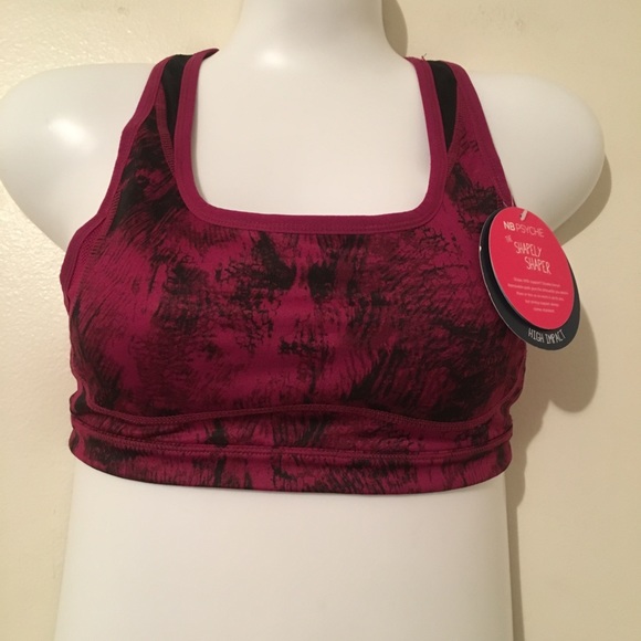 New Balance jewel feather camo sports bra size s - Picture 2 of 8